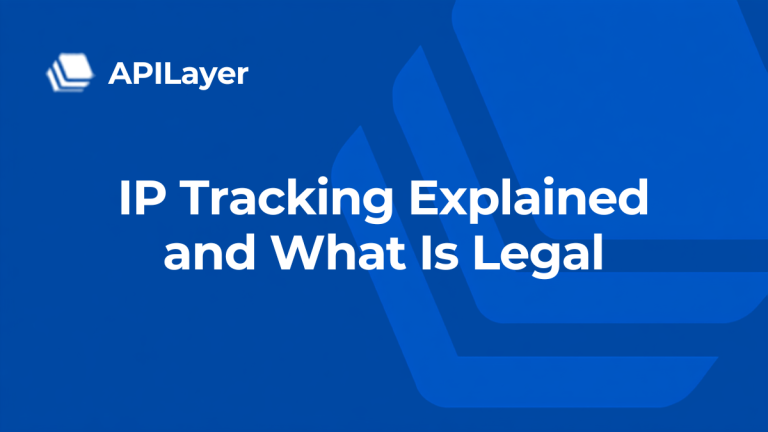 IP Tracking Explained and What Is Legal