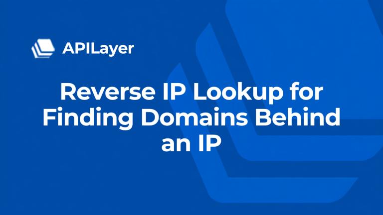 Reverse IP Lookup for Finding Domains Behind an IP