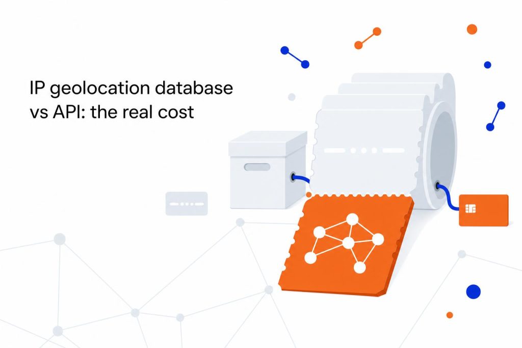 IP geolocation database
